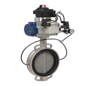 高温メディアパウダー搬送用新エネルギーリチウム電池空気圧膨張バタフライバルブ - Product Image 2