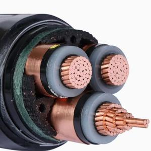 Câble souterrain ignifuge pour projets de tunnels et de métros avec gaine PVC à faible émission de fumée et sans PVC pour conducteurs de voies ferrées de construction - Product Image 1