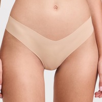 공장 사용자 정의 로고 뜨거운 판매 원활한 추적 없음 쇼 V 모양 끈 여성 편안한 여러 색상 원활한 팬티