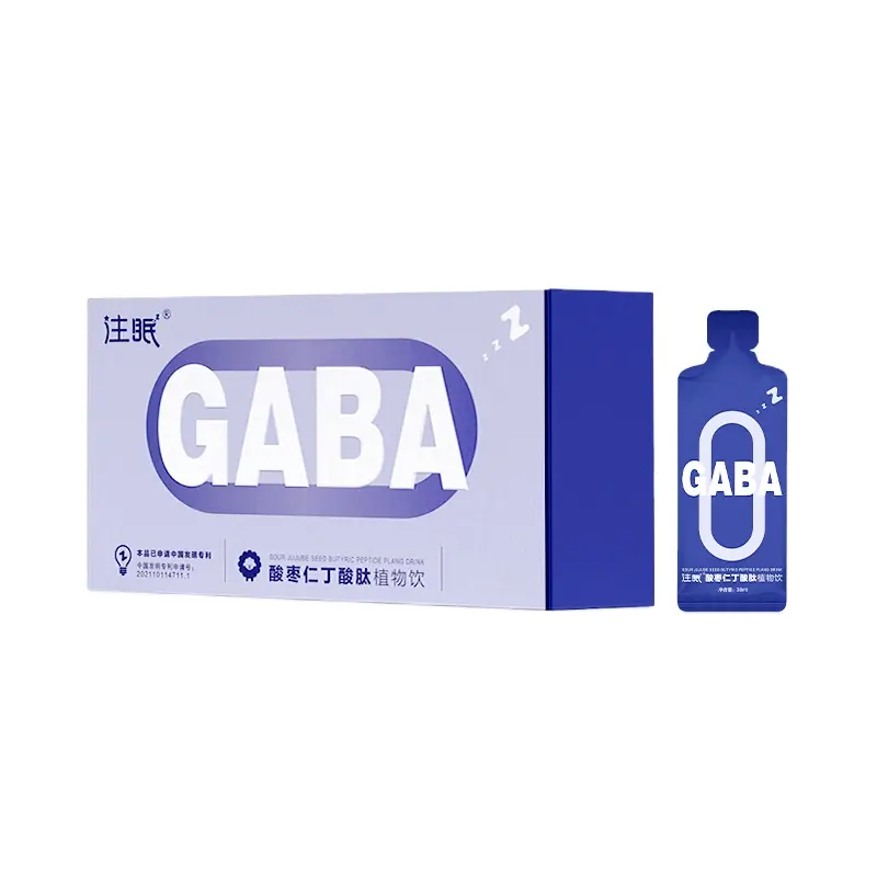 Suanzaoren GABA-Suplemento de construcción corporal, bebida sólida instantánea, proteína saludable en polvo, bebida sólida para ayuda del sueño Premium