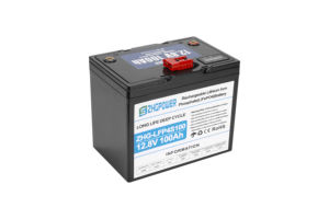 Rv Zonne-energie Opslag En Stroomopwekking LiFePO4 12V100AH Accu Met Bms - Product Image 4