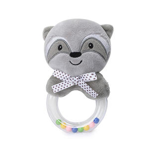 La boule de préhension en silicone peut mordre le hochet de colle pour apaiser le bébé de 0 à 1 an jouets éducatifs pour bébés - Product Image 1