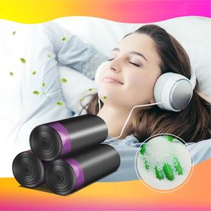 ถุงขยะแบบมีเชือกผูก ฮัวหม่าเหิงชุน ขนาด 13 แกลลอน สีดำ จำนวน 20 ใบ - Product Image 6