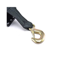 Treuil de remorque pour bateau robuste de 3500 lb avec sangle de 33 pieds, rapport de transmission 4:1/8:1, treuil manuel portable à manivelle
