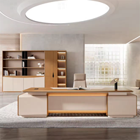 Meilleures ventes de mobilier commercial, table de bureau de direction moderne en forme de L, mobilier de bureau de direction, bureau