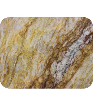 Cao Cấp Vàng Thác Quartzit Onyx Phiến Đá Cẩm Thạch Tường Gạch - Product Image 1