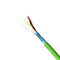 Cable BUS de 2 Pares y 4 Hilos, BUS/EIB/KNX, Par Trenzado, Cobre Desnudo, Blindado con Aluminio, PVC/LSZH, para Uso en Hogares Inteligentes, Cables de Comunicación