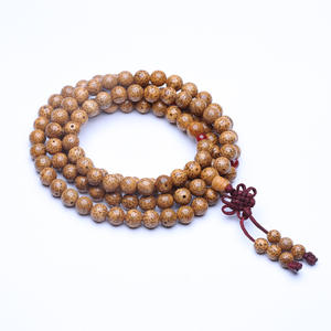 Fatti a mano 9mm Starmoon bodhi perline in rilievo preghiera mala collana braccialetto 108 mala collana gioielli - Product Image 1