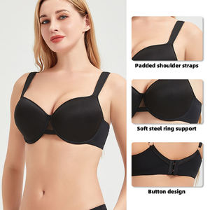 Großhandel 34 36 38 40 42 <span class=keywords><strong>75</strong></span> 80 85 90 95 CDEFG Bügel-BH mit Stahlring Vollschalen-BH Push-Up Plus Size Damen BH- und Slip-Set - Product Image 3