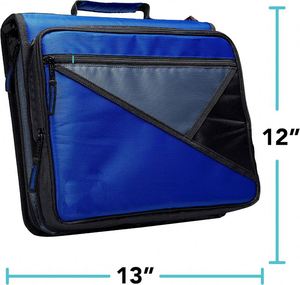 Organizador de Documentos Impermeable con Certificación BSCI, Carpeta con Cierre y 4 Anillas para Guardar Documentos Importantes y Facturas - Product Image 5