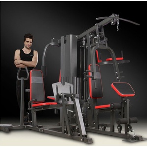 China Factory's Multifunction Integrated Home Gym Fitness Equipment Iron Cable Machine Optimal Gym Equipment Cable Machine - Product Image 4