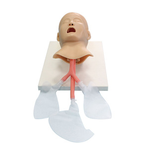 Simulateur d'entraînement à l'intubation trachéale pour enfant, taille réelle, en PVC durable, mannequin de soins infirmiers pour la gestion des voies respiratoires en milieu médical - Product Image 1