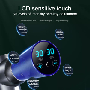 Potente pistola de masaje de percusión de mano, pistola de velocidad recargable, masajeador de vibración e impulso, pistola de masaje muscular - Product Image 5