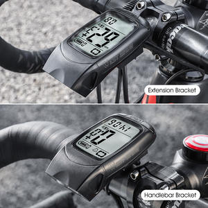 WEST BIKING Chronomètre Lumière Corne Trois-en-un-Anti-éblouissement Vélo Phare Équipement Multifonctionnel - Product Image 4