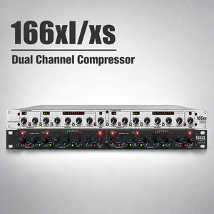 Compresseur-limiteur métallique double canal SONO avec filtre anti-bruit 266XL/266XS/166XL/166XS pour les performances sur scène et l'enregistrement en studio - Product Image 2
