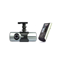 Caméra de tableau de bord double objectif 2,7 pouces avec capteur G et GPS, enregistreur vidéo de voiture avant et arrière – Offre Spéciale