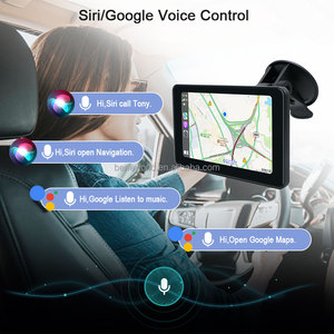 หน้าจออัจฉริยะ CarPlay ขนาด 7 นิ้ว รุ่น Private Mold พร้อมจอ IPS รองรับการควบคุมด้วยเสียง ระบบนำทาง และกล้องมองหลัง สำหรับรถยนต์ทุกรุ่น - Product Image 6