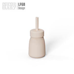 El <span class=keywords><strong>mejor</strong></span> regalo, botellas de agua de silicona a prueba de fugas para bebés, taza de agua, vajilla, comedor moderno para niños, botella para beber para bebés - Product Image 4