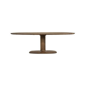 Table à manger de style industriel de luxe, base solide, plateau en bois, meubles de salle à manger pour la maison, la cuisine, le restaurant, l'hôtel, vente en gros - Product Image 1