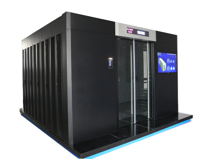 Modular Data Center with Power Distribution Cabinet 42u Server Rack Plug and Play for GPU Computing Deployment
