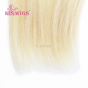 ผมต่อแบบถักมือ K.SWIGS ผมแท้ 100% เรมี่ เวอร์จิ้น  จัดเรียงเกล็ดผม  บางและนุ่ม  นำกลับมาใช้ใหม่ได้  สวมใส่สบาย  แน่นหนา  ขายส่ง - Product Image 4