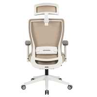 Chaises de bureau ergonomiques pivotantes en maille pour cadres, avec appui-tête, pour la maison et le bureau - Vente en gros