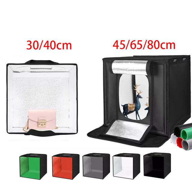 30/40/45 65 80cm Photography Tent Photo Light Studio for Portable Foldable Table Shoot Tent Kit