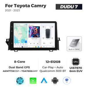 Autoradio Android DUDU7 con Processore 6nm <span class=keywords><strong>A76</strong></span> 2.7GHz NPU A7870, Cockpit Intelligente per Toyota Camry 2021-2023 con Schermo da 11.5 Pollici - Product Image 4