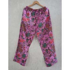 Ensemble de pyjama en coton à imprimé floral pour femmes, vêtements de nuit doux, respirants et confortables, vêtements de détente décontractés pour femmes, vêtements de maison - Product Image 4