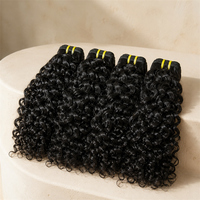 Vente en gros en dropshipping de mèches de cheveux bouclés birmans 100% naturels, grade 12A, couleur naturelle, cuticules alignées, cheveux vierges bruts