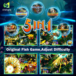 Juego de mesa de lujo de EE. UU. Mermaid Warrior 3 Fish, juego de mesa de peces listo para enviar - Product Image 4