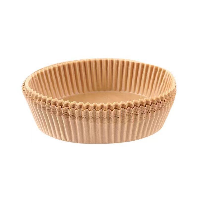 Papel para freidora redondo [a prueba de aceite] 16 [100 hojas]