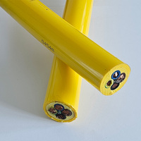 Câble électrique de grue à tour en cuivre pour grue aérienne câble d'épandeur de câble d'enrouleur rond gaine en PVC PUR pour grues portuaires 4x16