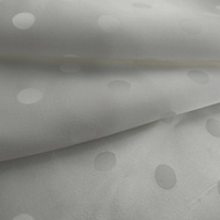 Haute qualité 100% soie brocart jacquard soie viscose satin tissu pour robe luxueuse