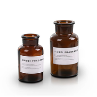 Bouteille en verre cylindrique de 500 ml et 1000 ml pour diffuseur à bâtonnets, avec bâtonnets en rotin et coffret cadeau, pour huiles essentielles aromatiques - Vente en gros