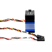 Servo Digital con Protocolo de Control UAVCAN, Motor sin Escobillas con Engranaje de Titanio de 30Kg.cm, Resistente al Agua IP66, Servo RC de 180° para Exteriores, 7.4V