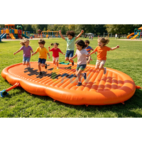 Colchón Inflable para Niños, Trampolín Inflable Comercial, Almohada de Salto para Parque de Diversiones