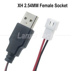 Kabel soket USB Tipe A Male ke JST XH <span class=keywords><strong>2</strong></span>.54 Pitch <span class=keywords><strong>2</strong></span> Pin Female - Product Image 3
