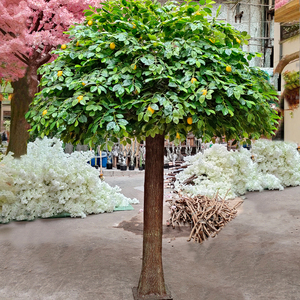Decoraciones Temáticas de Árbol de Limón Artificial, Rama de Limón Artificial, Decoraciones para Fiestas, Árbol de Limón Pequeño - Product Image 2