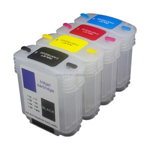 Cartuchos de <span class=keywords><strong>tinta</strong></span> recargables de 69ml x4 colores No.<span class=keywords><strong>82</strong></span> compatibles con impresora <span class=keywords><strong>HP</strong></span> Designjet 510 CH565A C4911C4912 C4913 - Product Image 3