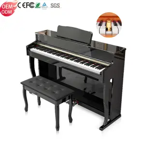 KIMFBAY डिजिटल पियानो 88 भारित कुंजी हथौड़ा कार्रवाई 88 कुंजी पियानो बिजली पियानो कीबोर्ड उपकरणों