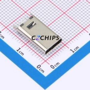 TYPE-C 6P LCH14.2 108 USB Connector Through hole Component (THT) Connector Type-C Female Through Hole 6P - Product Image 1