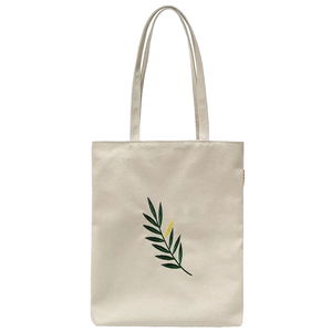 Bolsa de Mano Plegable Personalizada de Lona 100% Algodón, Tamaño Mediano/Mini, con Bolsillos y Asa para el Hombro, Reutilizable, BAG COTTON FIELD - Product Image 1