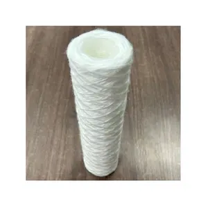 CSW 10-inch PP wire wound polypropylene wound filter cartridge Corrugated polypropylene filter cartridge