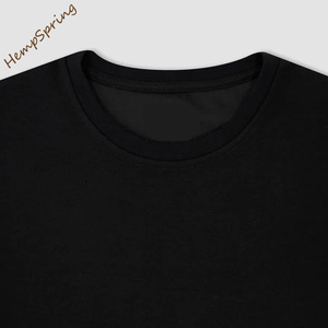 Boxy Fit Short Sleeve T-Shirt Plain Shirts Eco Friendly <strong>Hemp</strong> Bamboo t Shirt for Men <strong>Clothing</strong> Men's Bamboo Jersey Tee <strong>Hemp</strong> Tshirt - Product Image 6