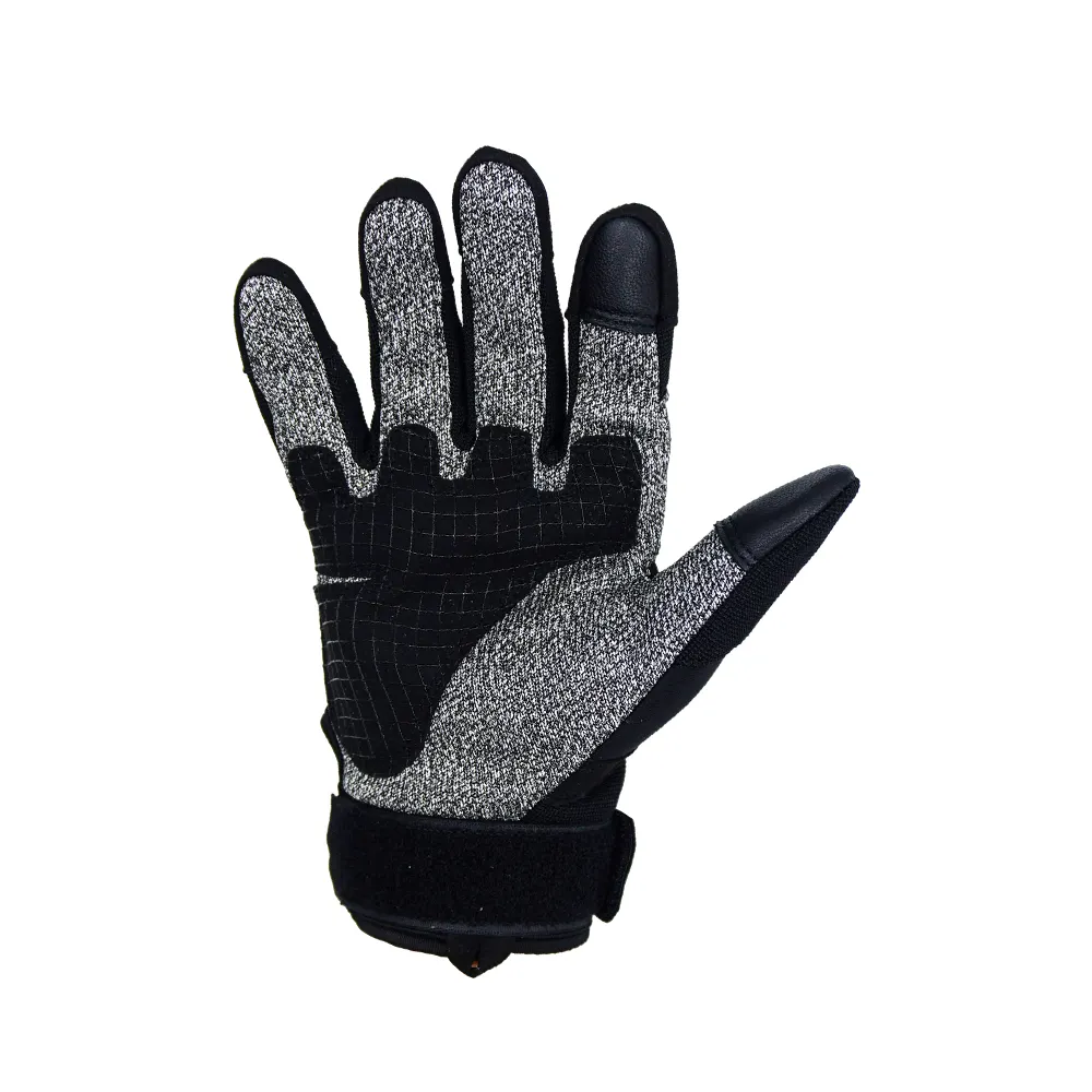Full Finger Touch Screen Leather Motorbike Non-slip Dexterity Motocross Driving Riding tactical Gloves