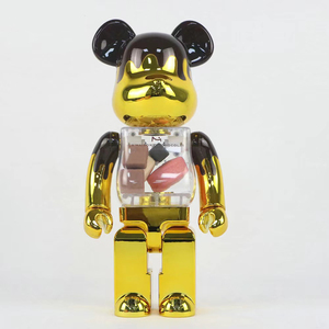 หุ่นโมเดลแบร์บริคทำจากเรซินและไฟเบอร์กลาส400%-<span class=keywords><strong>1000</strong></span>% ชุดรูปแบบศิลปะของเล่น <span class=keywords><strong>Bearbrick</strong></span> กำหนดได้เอง - Product Image 3