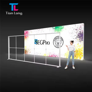 10s Montaje Led Lighting Expo Seg Caja de luz Marco de aluminio de doble cara Publicidad gráfica Cabina de caja de luz sin marco - Product Image 6