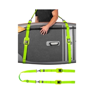 Correa de hombro para transporte, cinturón de bolsa de transporte ajustable para <span class=keywords><strong>surf</strong></span> y tabla de <span class=keywords><strong>paddle</strong></span> con accesorios de ganchos de Metal - Product Image 2