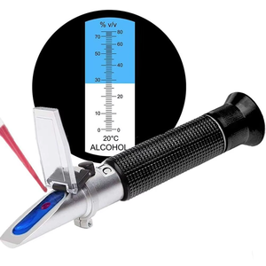 Professional Good Price Laboratory 0-80% Alcohol <strong>Refractometer</strong> Water Test <strong>Lab</strong> Equipment Antifreeze <strong>Refractometer</strong> - Product Image 1